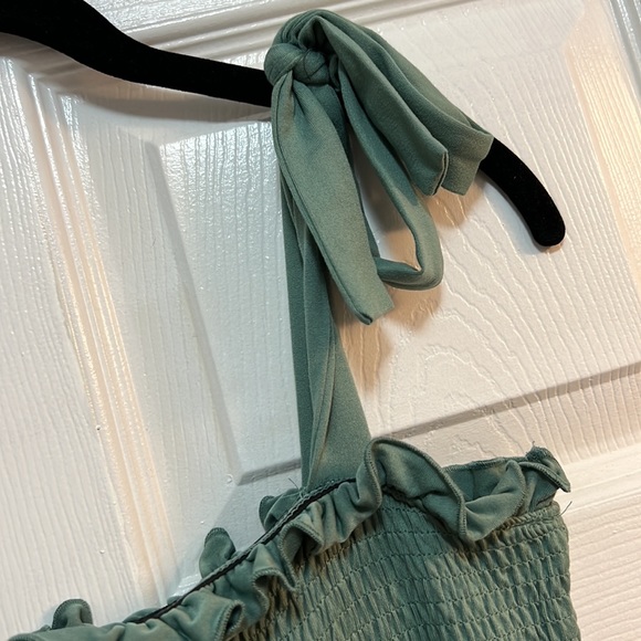 NWT Sage Green Dress, size Large - Picture 2 of 4